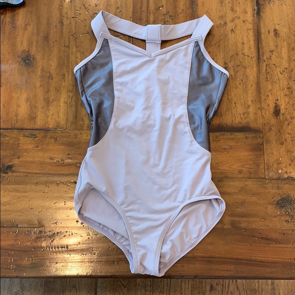 Capezio Lavender Leotard Athletic & Shiny Material